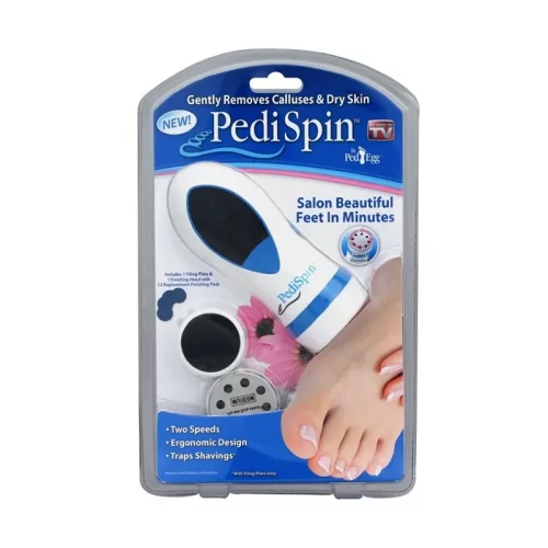 Электрическая пемза Pedi Spin в упаковке