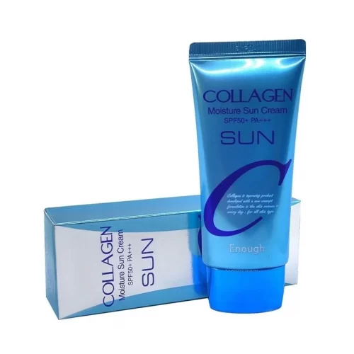 Увлажняющий солнцезащитный крем с коллагеном Collagen Moisture Sun Cream SPF 50