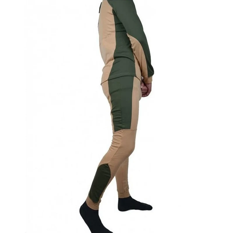 Бежевый термокостюм Norfin Comfort Line на мужчине сбоку