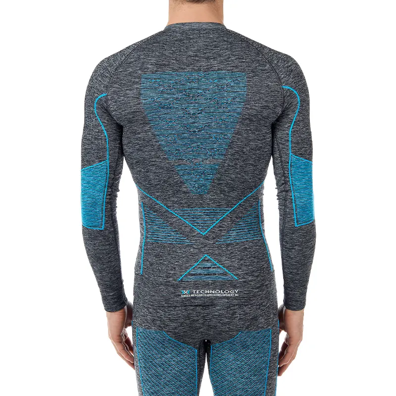 Мужской комплект термобоелья X-Bionic Melange верхняя часть со спины