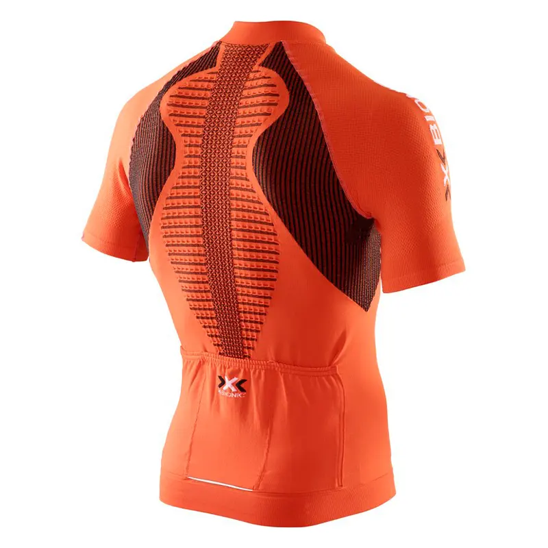 Оранжевая велорубашка X-Bionic Twyce
